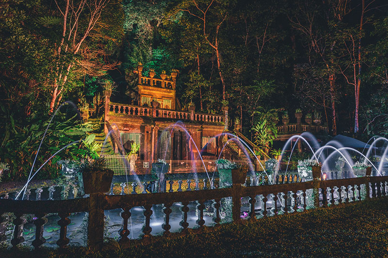 paronella park at night date night ideas in cairns