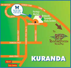 Kuranda Map